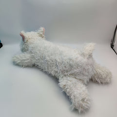 Realistic Dog Plush Toy Soft Polyester Mixed Colors Perfect Gift for Birthdays