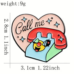 Enamel Metal Lapel Pins Brooches Jackets Jeans Jewelry Accessories