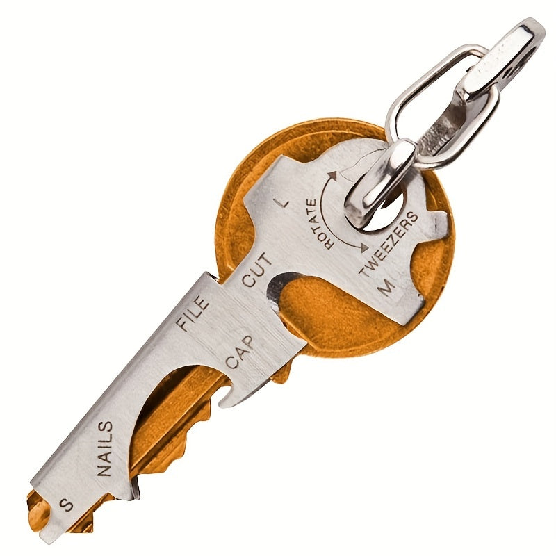 Adventure Carabiner Keychain with Bottle Opener