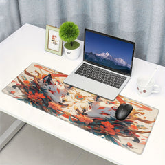 Fox Desk Accessories Soft Material Comfortable Gaming Mouse Pad