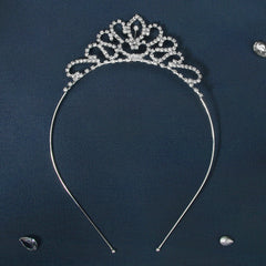 Rhinestone Crown Hairband Headband Princess Tiara Birthday Cosplay Costumes