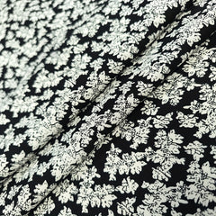 1pc Faux Cotton Fabric for DIY Clothes Pants Dress 1yard Cut Size