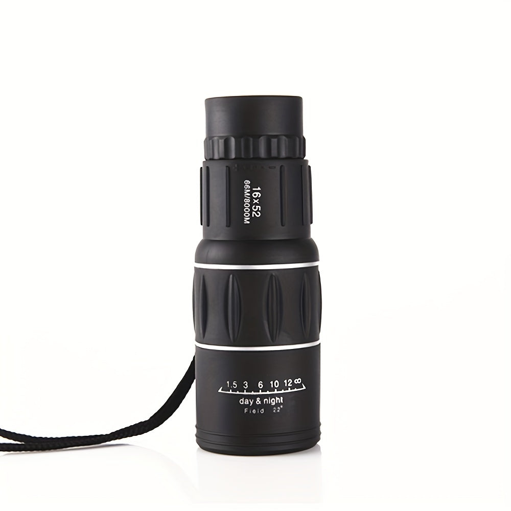 16X52 Monocular Telescope HD Waterproof Durable for Outdoor Concert