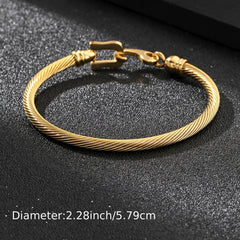 Stainless Steel Plated Women's Bracelet