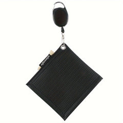 Golf Towel with Hook for Easy Carrying and Ball Cleaning