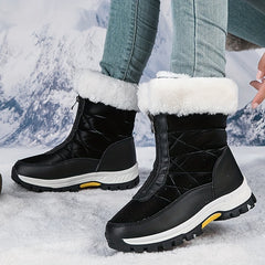 Women's Non slip High Tube Snow Shoes Warm Outdoor Shoes