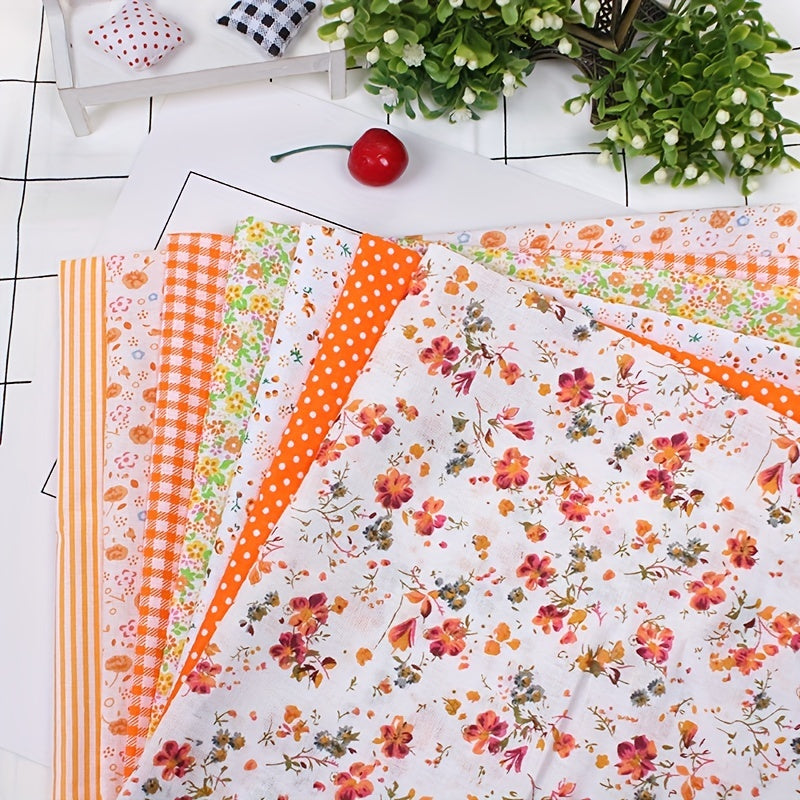 50Pcs Cotton Fabric Bundle Fat Quarter for DIY Sewing and Quilting