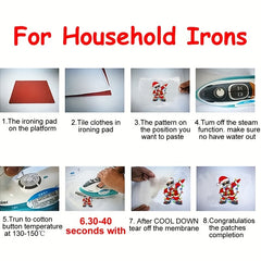 Hedgehog Pattern Heat Transfer Stickers for DIY Clothing