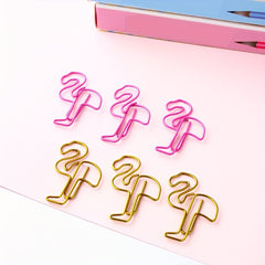 Flamingo Paper Clips Funny Paperclips Bookmark Metal File Note Clips