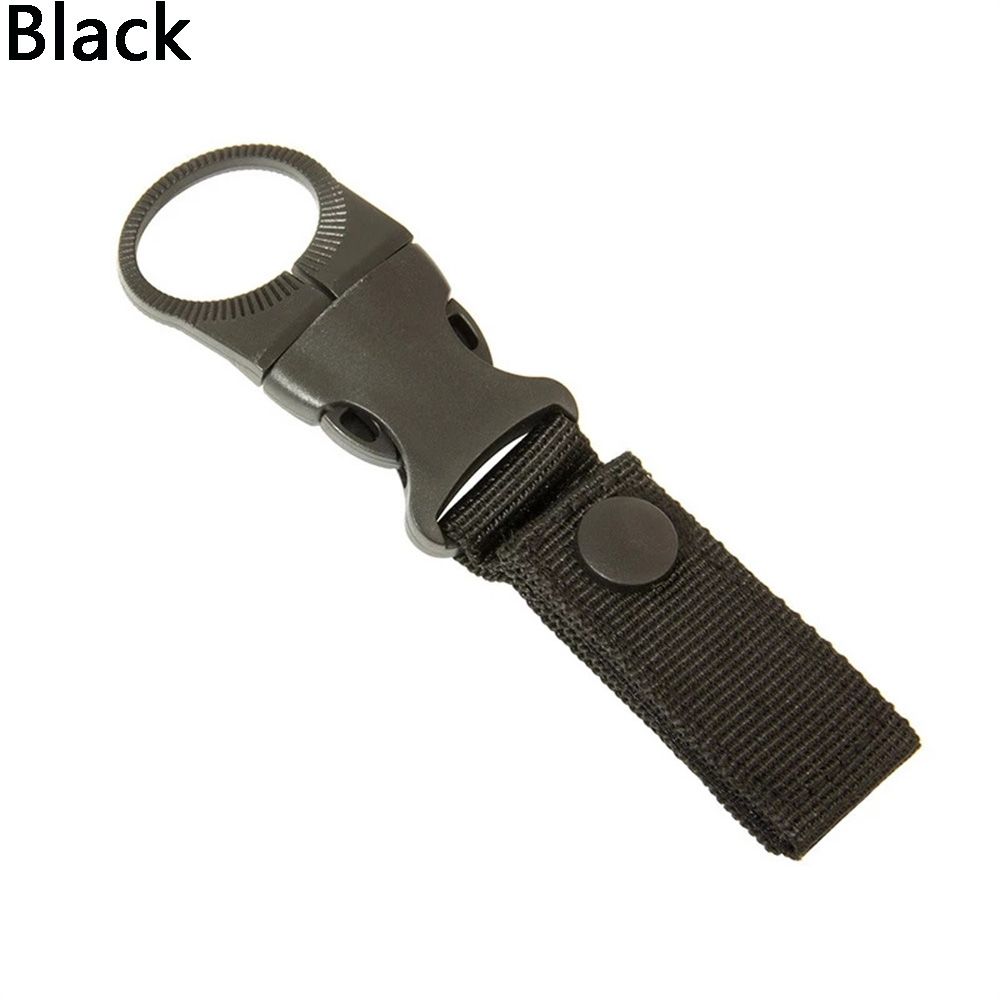 Water Bottle Clip Nylon Buckle Sport Hook Backpack Accessory