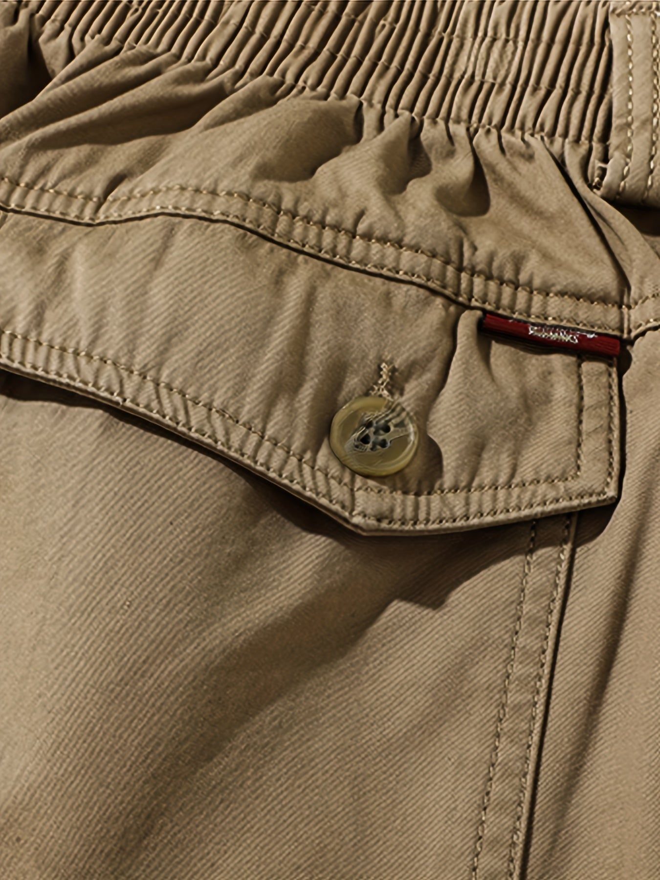 Men's Vintage Active Stretch Casual Trousers for Outdoor