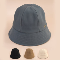 Denim Bucket Hat Men Women Sunshade Basin Hat Sunscreen All-match