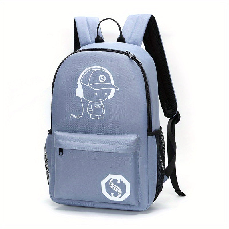 Men's Large Business Travel Bag Casual Student Schoolbag