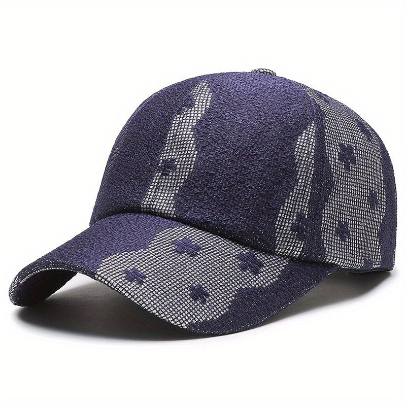 Lace Embroidery Baseball Cap Lightweight Block Dad Hats for Women