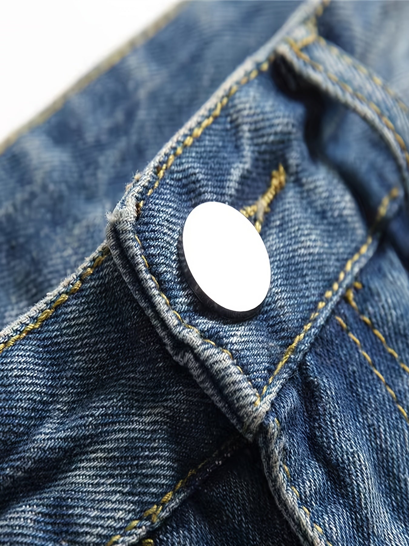 Kids Ripped Denim Jeans with Pockets