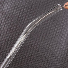 6pcs Stainless Steel Handle Straw Cleaner Brush Set