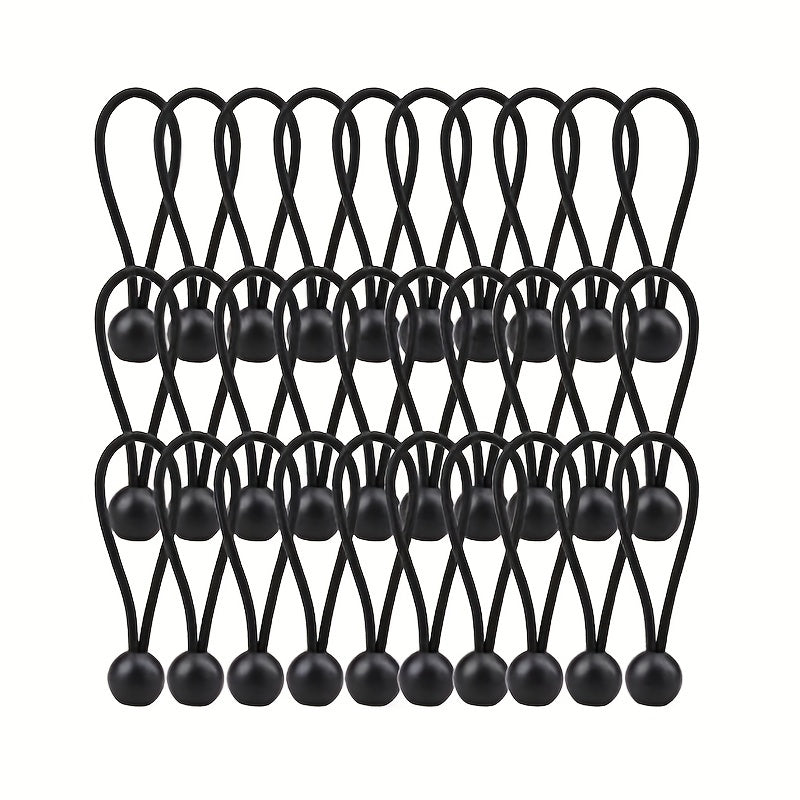 13 97cm Ball Bungee Cord Heavy Duty Indoor Outdoor Tarp Tie Down