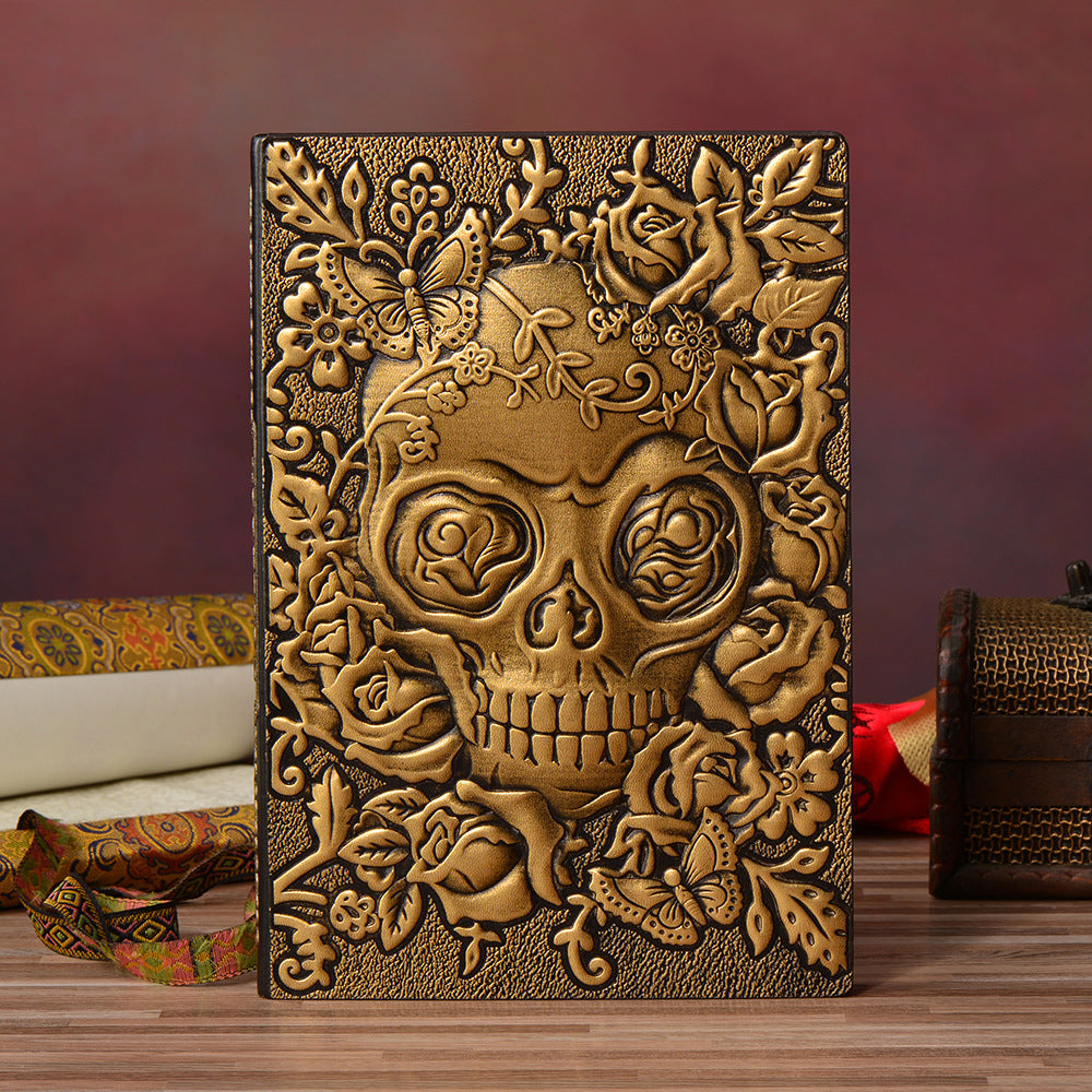 Youth Memories Study Notebooks Office Notebooks skull Element Gift