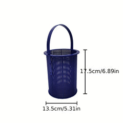 Pool Pump Basket Replacement for Debris Removal and Cleaning