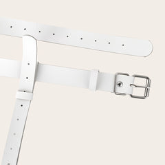PU Leather Harness Belt Gothic Body Belt for Party Costume Accessories