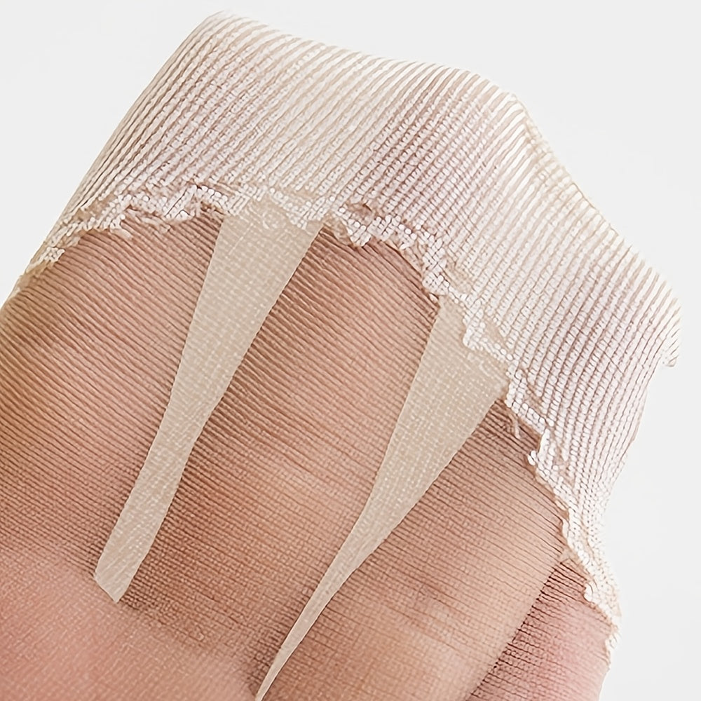 10 Pairs Thin Transparent Non-slip Short Socks Women's Stockings