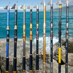 Fiberglass Sea Fishing Rod Long Cast Outdoor Tackle