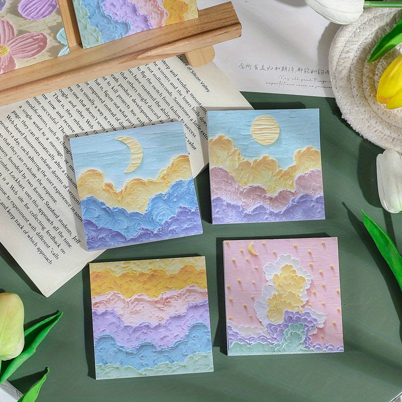 3D Painting Stick Sticky Note Book
