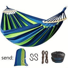 Colorful Double Anti-rollover Hammock for Outdoor Camping