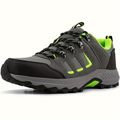 Men's Durable Hiking Boots Non Slip Lace Up Shoes For Outdoor Activities