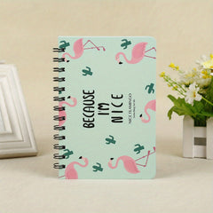 B6 Flamingo Coil Notebook for Students