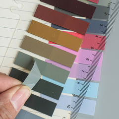 400 PET Sticky Notes Label Paper Office Stationery 200 Index Stickers x2