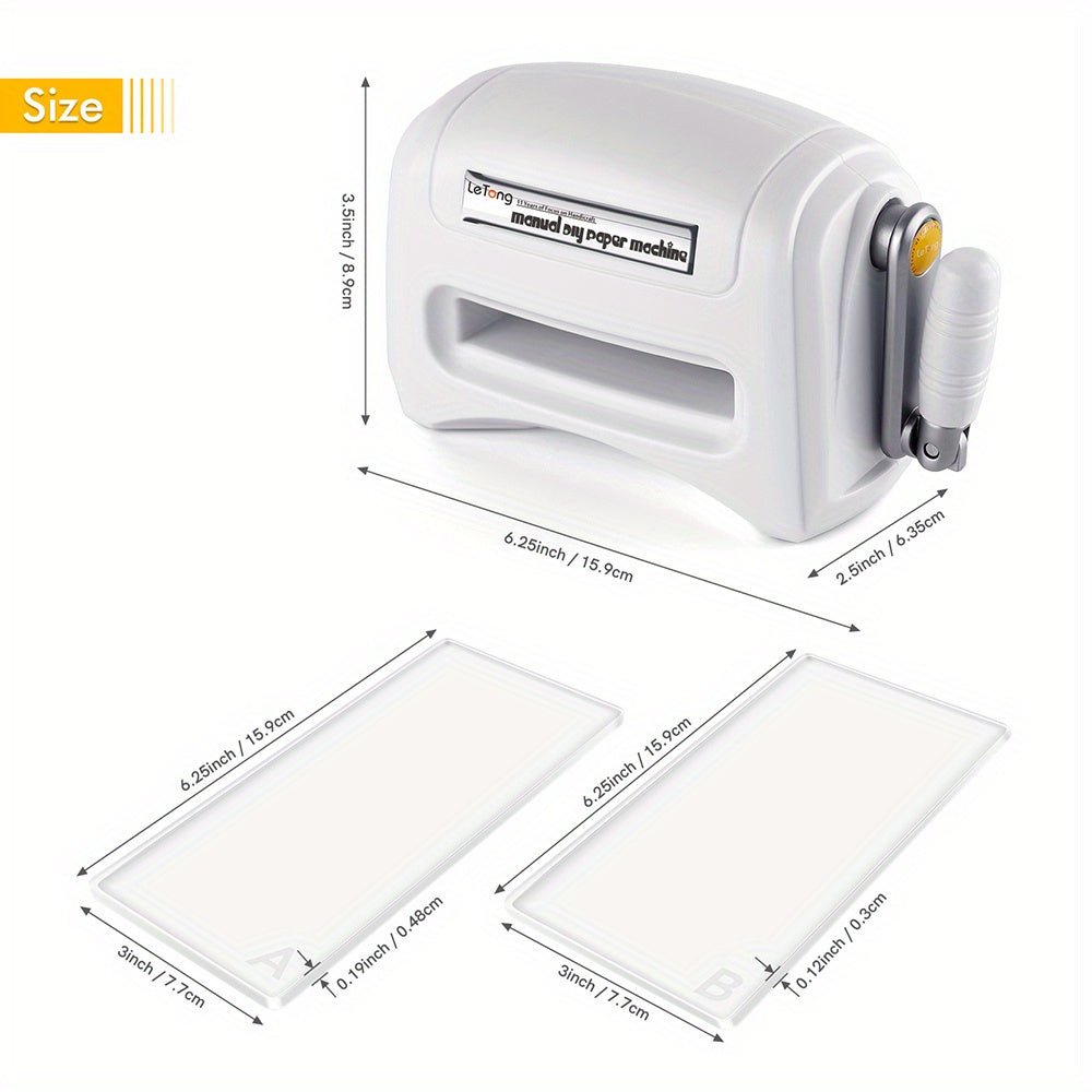 Mini Craft Buddy Die Cutting Embossing Machine for DIY Scrapbooking