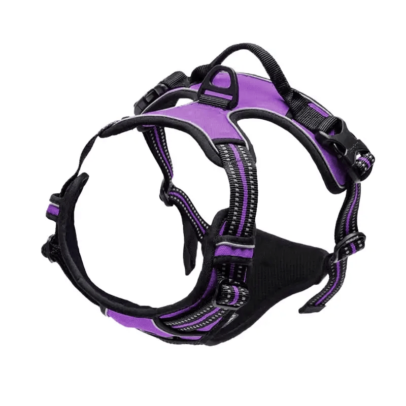 Adjustable No Pull Dog Harness with Padded Vest - Comfortable Walking Experience