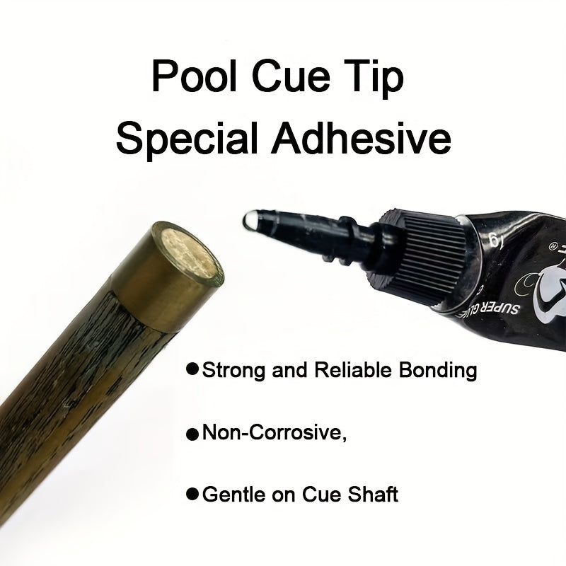 3pcs Billiard Pool Cue Tip Glue Repair Tool Billiard Accessories