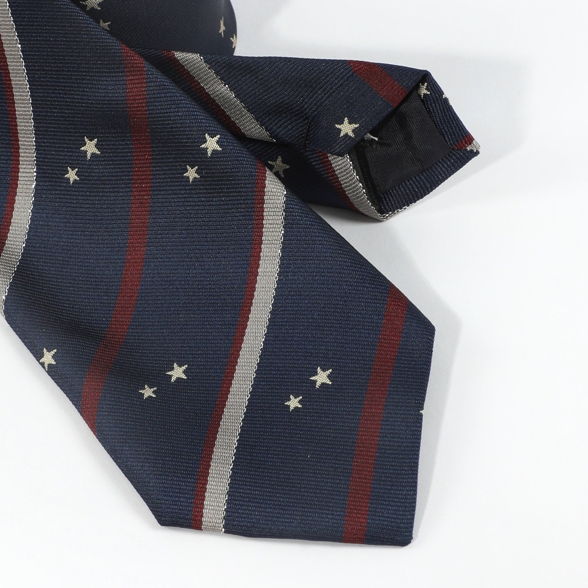 Men's Business Neckties Striped Small Star Print Tie Daily Accessories
