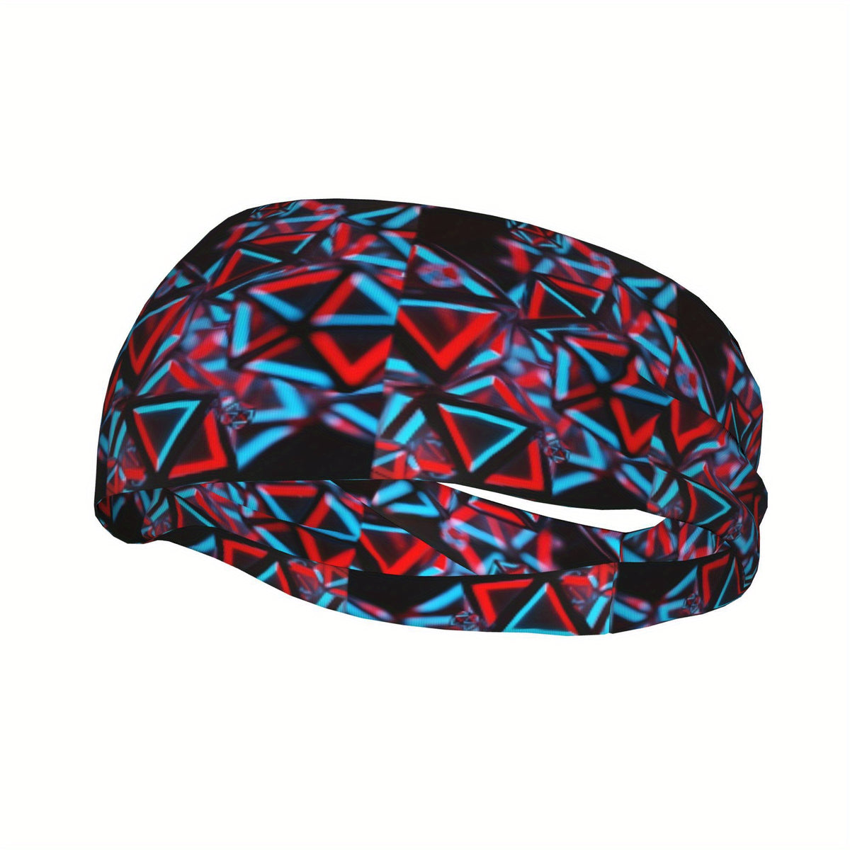 Geometric Pattern Sports Headband for Yoga Gym Running
