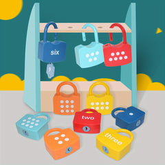 Number & Letter Pairing Unlock Puzzle Game for Kids
