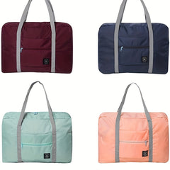 Foldable Luggage Storage Bag Waterproof Duffel for Travel Shopping Weekends
