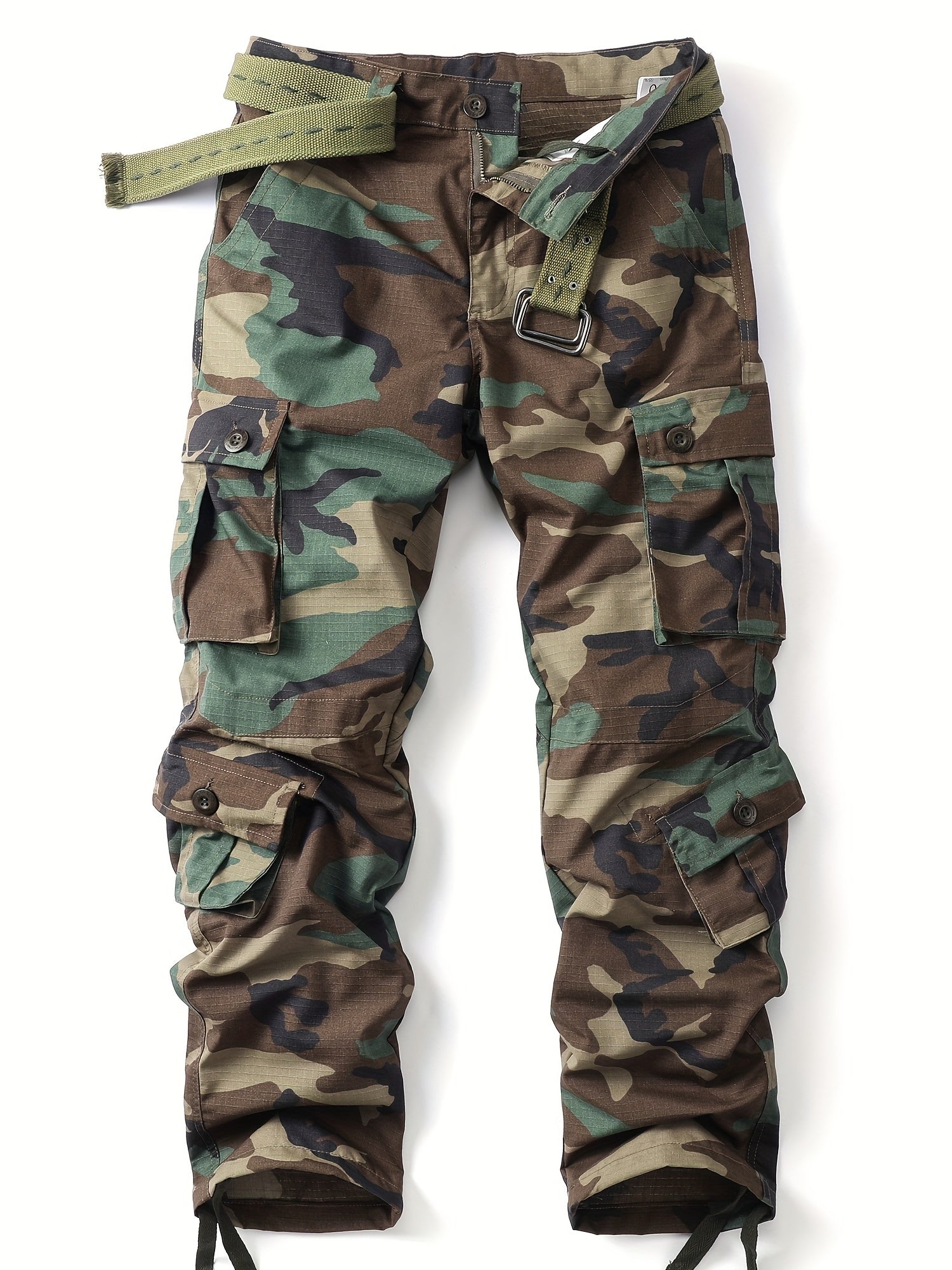 Men's Ripstop Wild Cargo Pants Relaxed Fit Hiking Pants