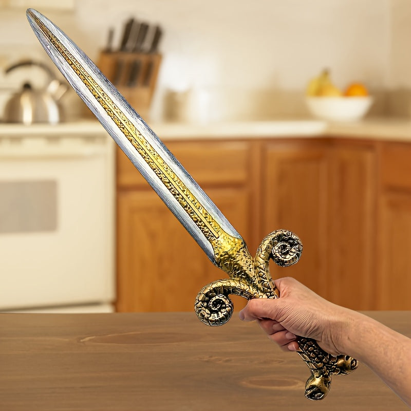 Halloween Plastic Sword Cosplay Accessory Thor'S Hammer Dual Swords