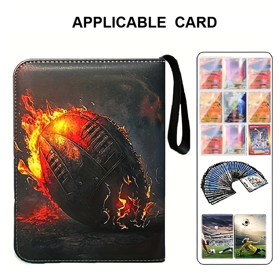 Rugby Football Card Binder 900 Pockets Card Storage Case