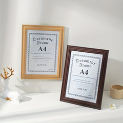 Wooden Photo Frame A4 Hanging Wall Picture Frame