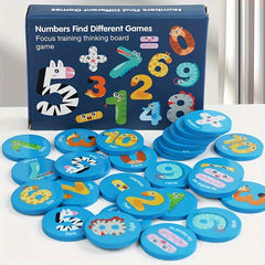 Teen Puzzle Number & Matching Game Recognition Counting Early Learning