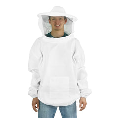 Professional Large Beekeeping Suit Breathable Bee Proof Suit Smock With Veil