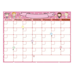 Magnetic Monthly Planner Whiteboard for Fridge
