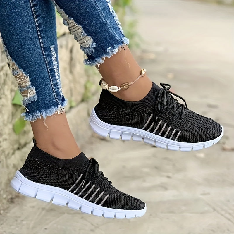 Breathable Mesh Sports Shoes for Women