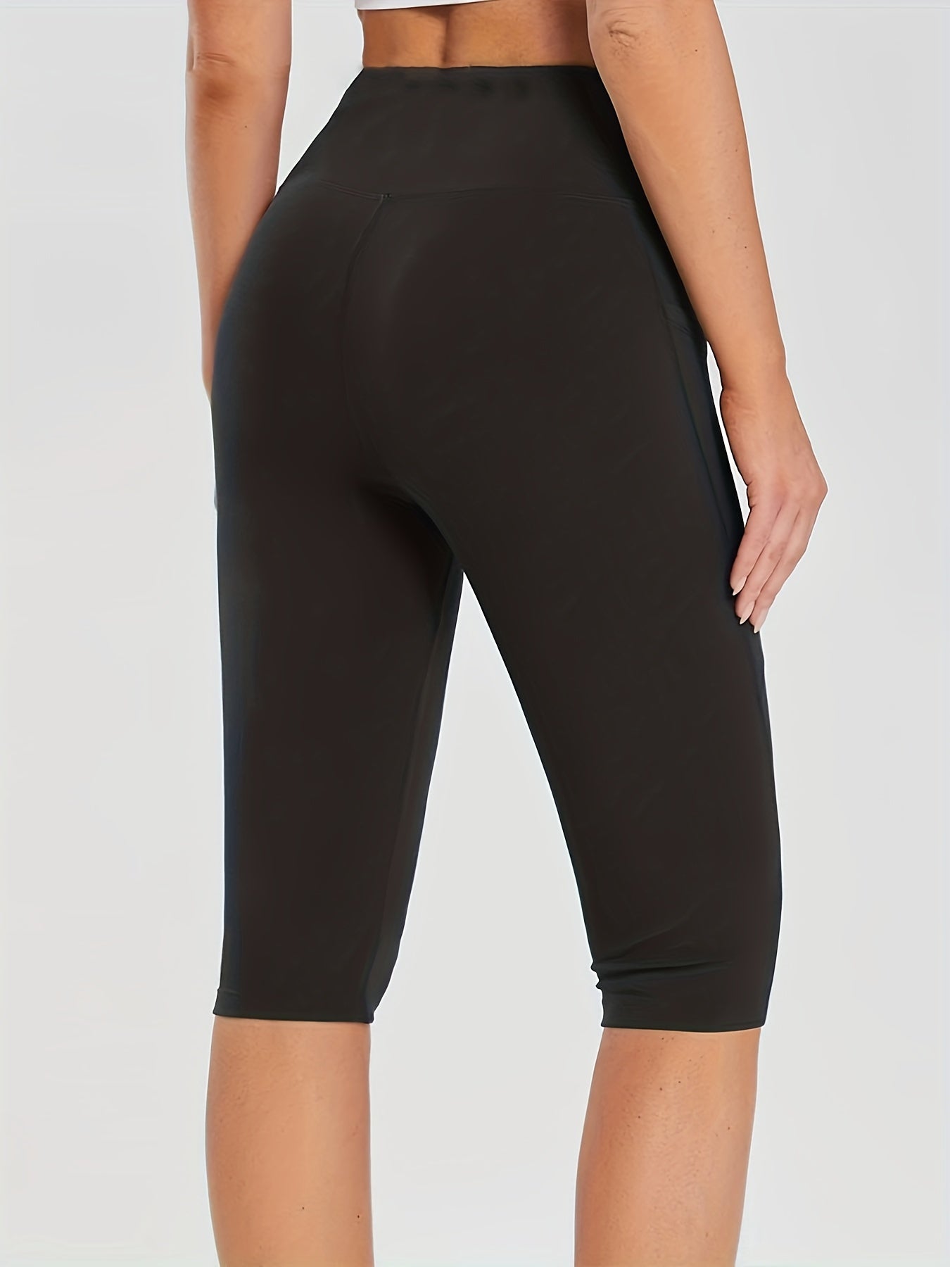  Sports Legging Women's Plus Solid Leggings