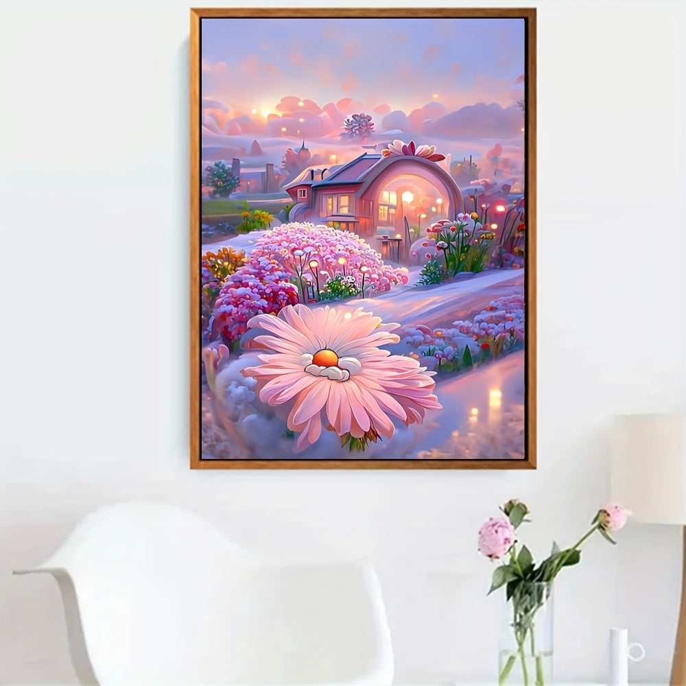 Fairy Tale World Canvas Painting Poster for Home Wall Decor