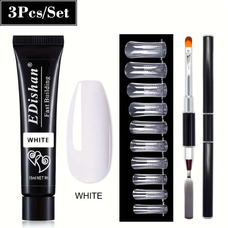 Nail Extension Gel Kit Quick Builder Gel Nail Forms