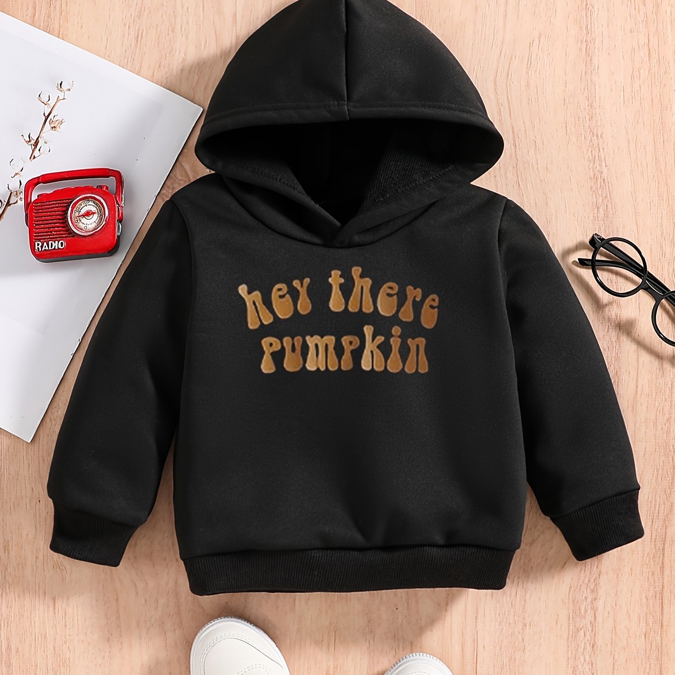 Hey There Pumpkin Baby Hoodie Sweatshirt
